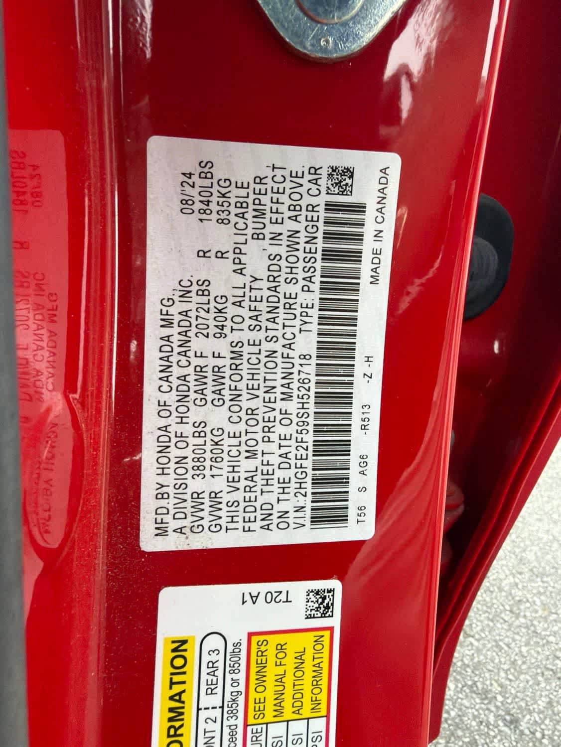 Used 2025 Honda Civic Sport image 19