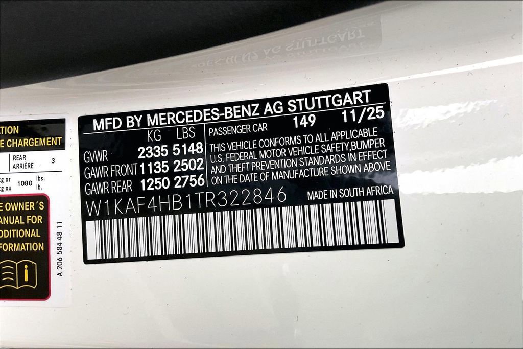 New 2026 Mercedes-Benz C 300 4MATIC Sedan image 12