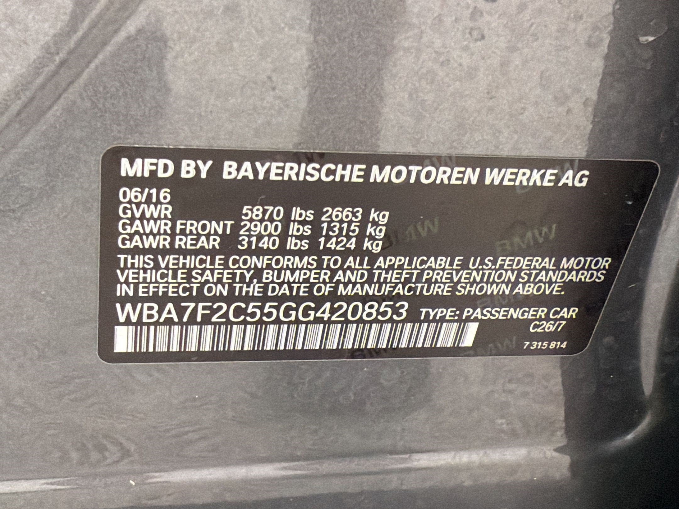 Used 2016 BMW 750i xDrive AWD/4WD image 20