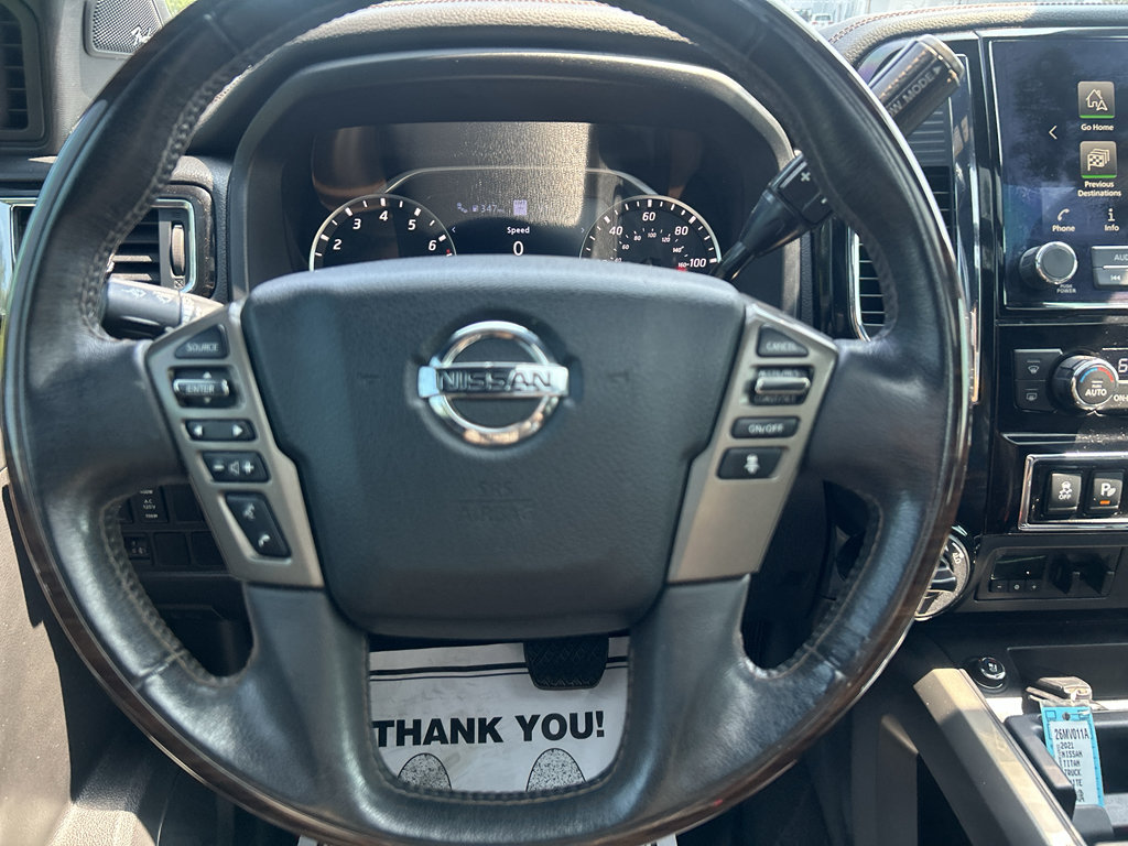 Used 2021 Nissan Titan Platinum Reserve w/ Moonroof Package AWD/4WD image 14