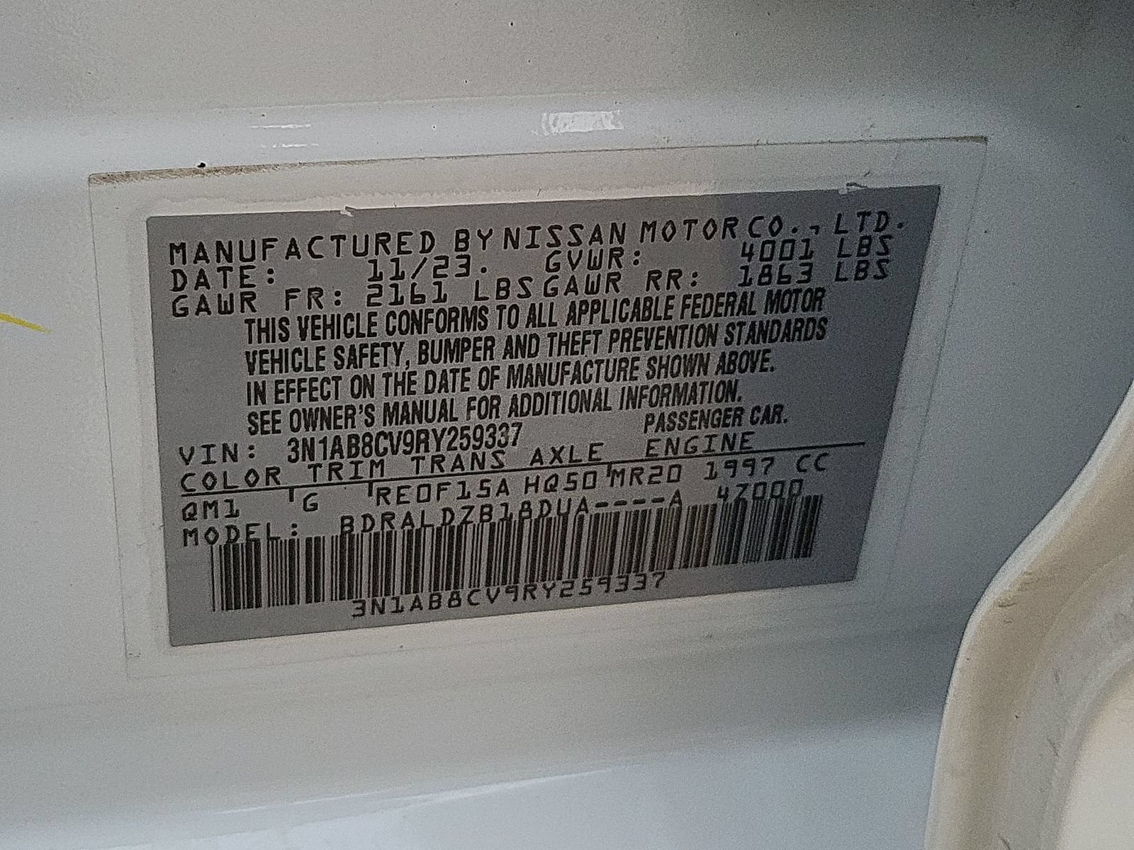 Used 2024 Nissan Sentra SV FWD image 31