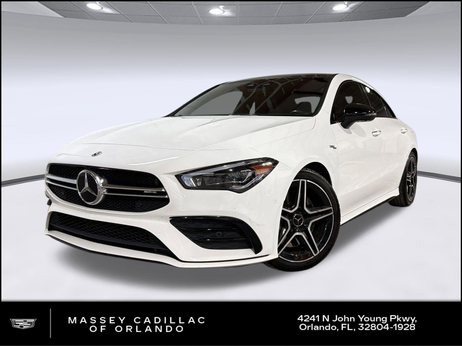 Used 2023 Mercedes-Benz CLA 35 AMG 4MATIC w/ Multimedia Package image 1