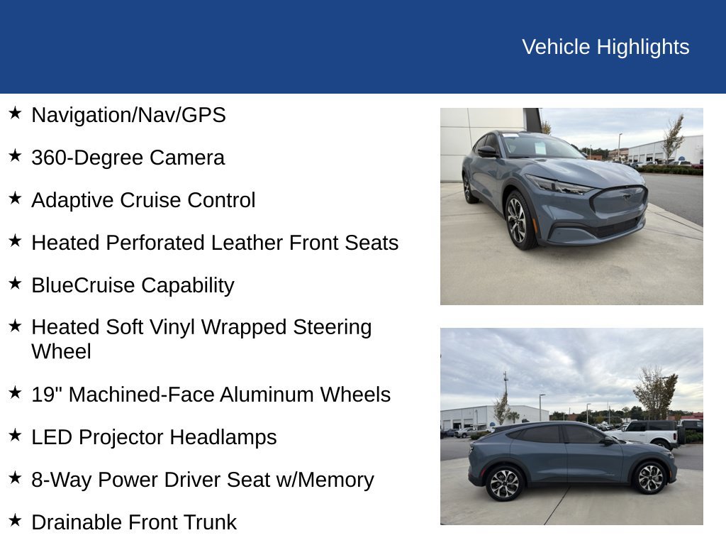 Used 2024 Ford Mustang Mach-E Select w/ Comfort Package Lite RWD image 29