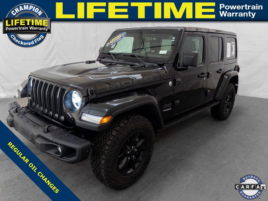 Used 2018 Jeep Wrangler Unlimited Sahara w/ Quick Order Package 24M Moab