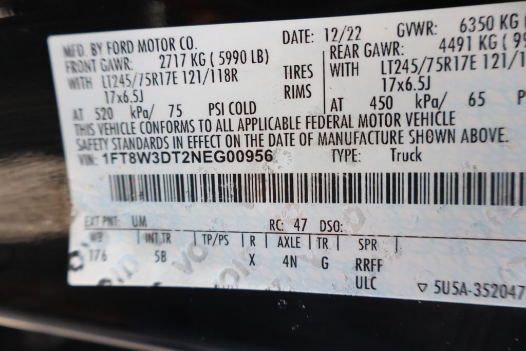 Used 2022 Ford F350 Lariat w/ Lariat Ultimate Package AWD/4WD image 49