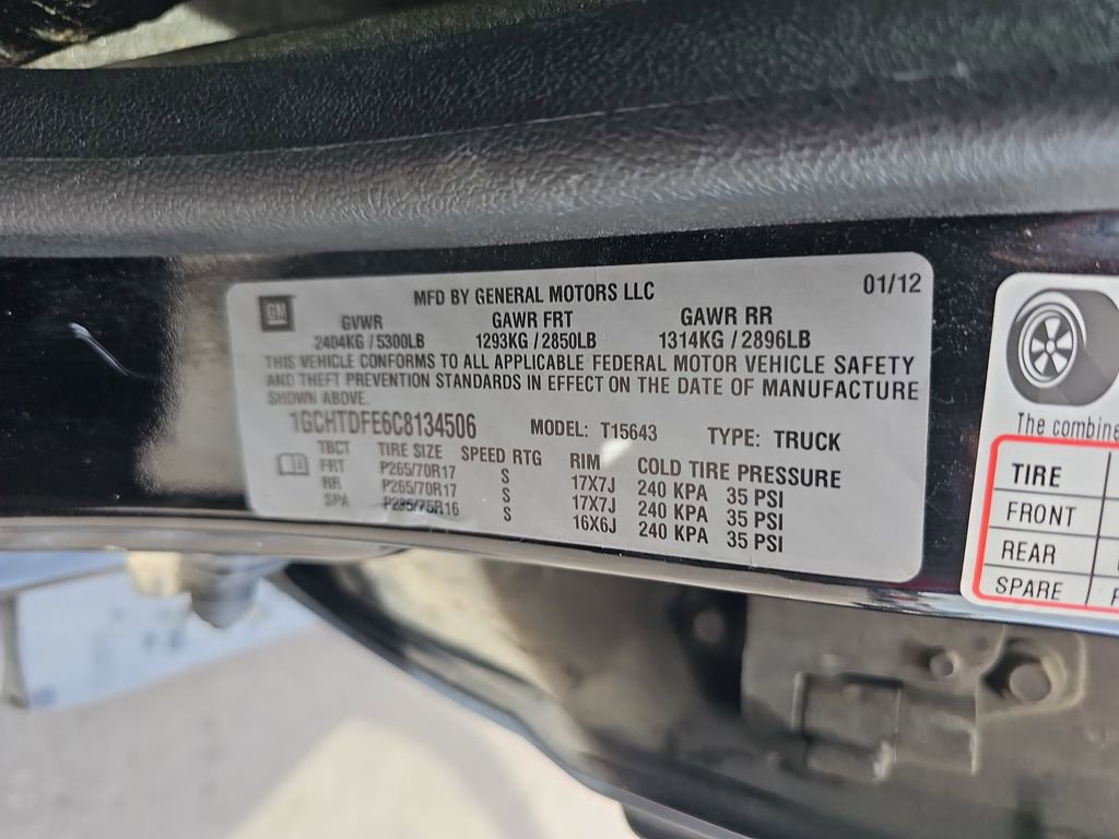 Used 2012 Chevrolet Colorado LT image 35