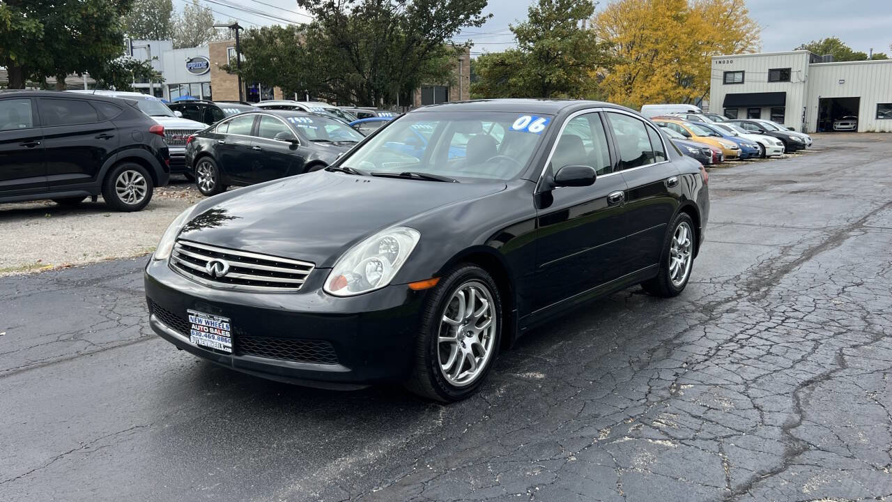 Used 2006 INFINITI G35 Sedan w/ (P02) Premium Pkg B