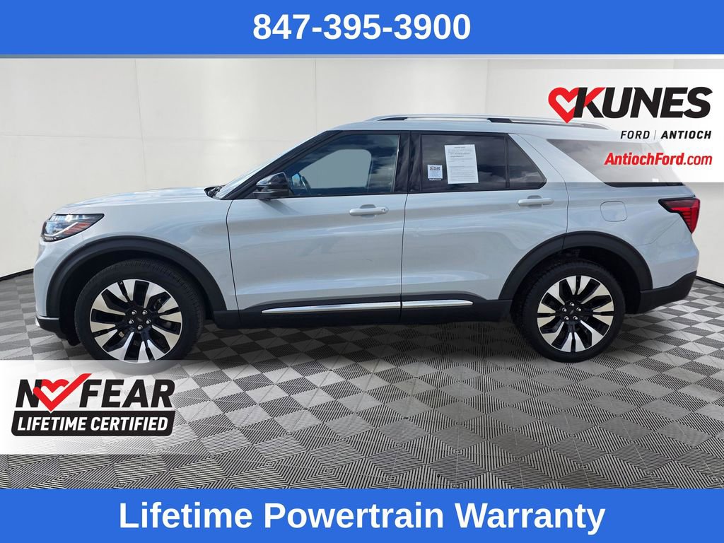 Used 2025 Ford Explorer Platinum w/ LUX Leather Package AWD/4WD image 4