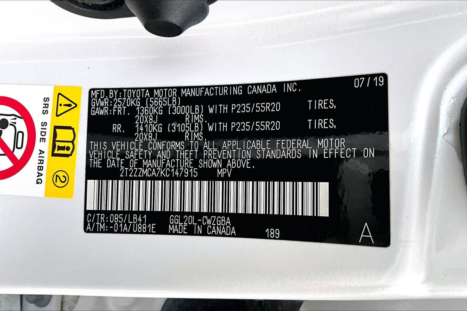Used 2019 Lexus RX 350 FWD w/ Navigation Package image 37