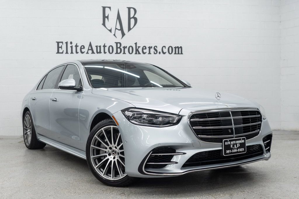 Used 2023 Mercedes-Benz S 580 4MATIC Sedan w/ AMG Line image 61