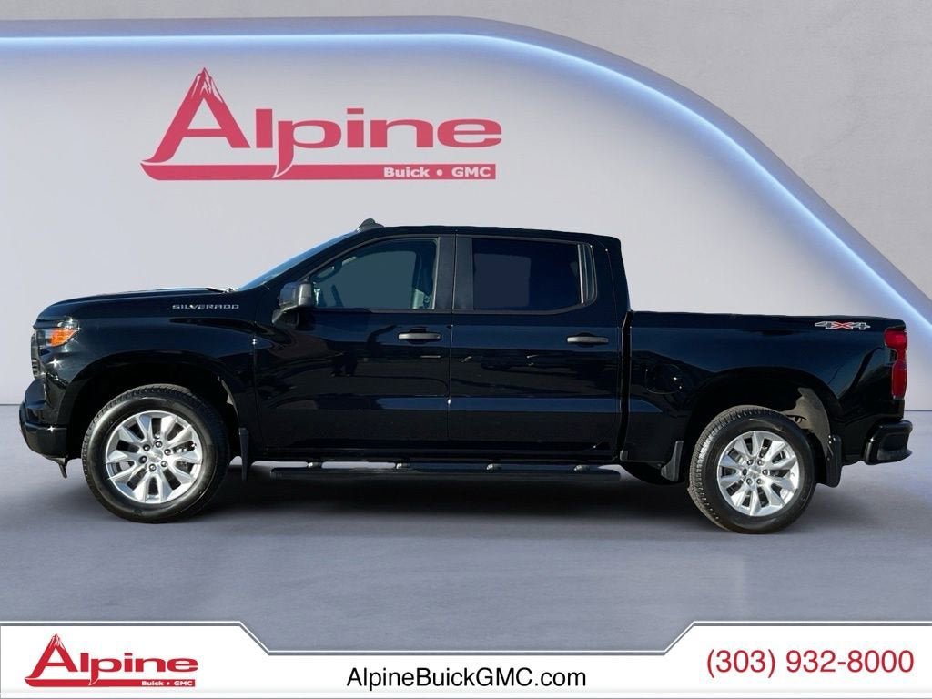Certified 2023 Chevrolet Silverado 1500 Custom AWD/4WD image 2