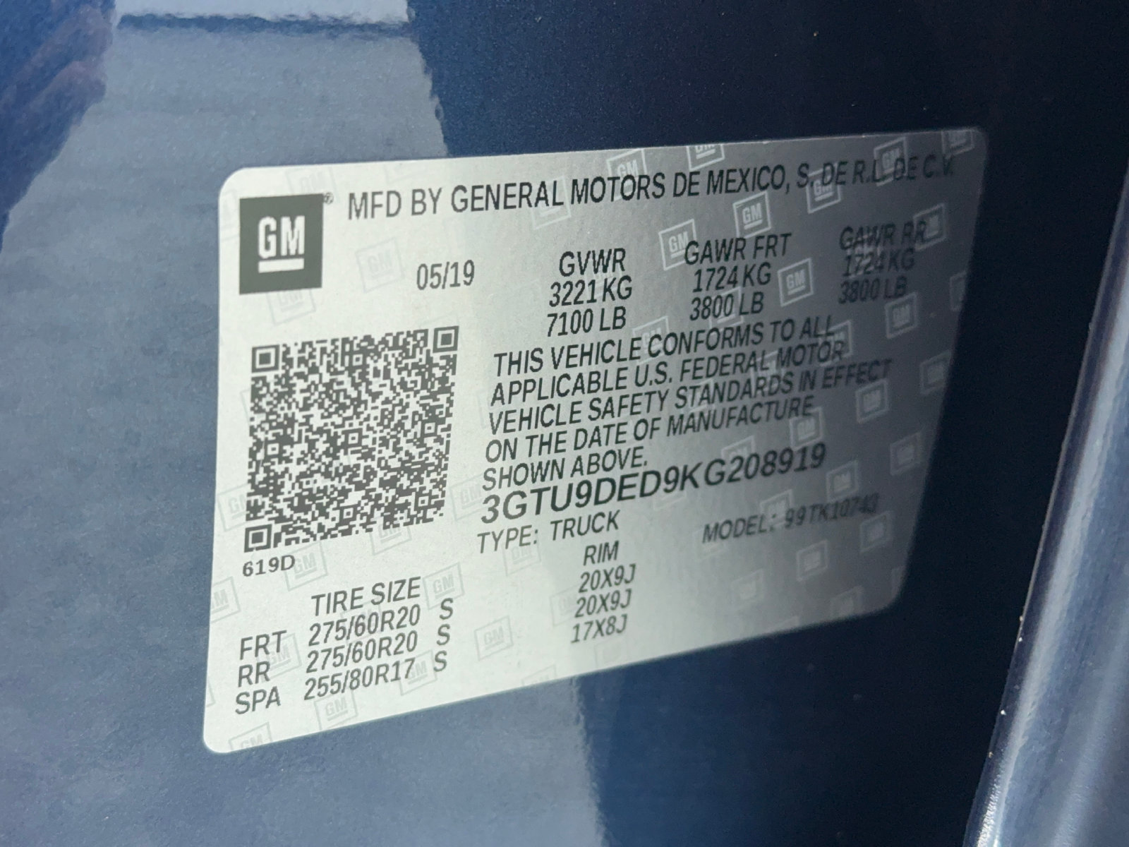 Used 2019 GMC Sierra 1500 SLT w/ SLT Premium Plus Package AWD/4WD image 55