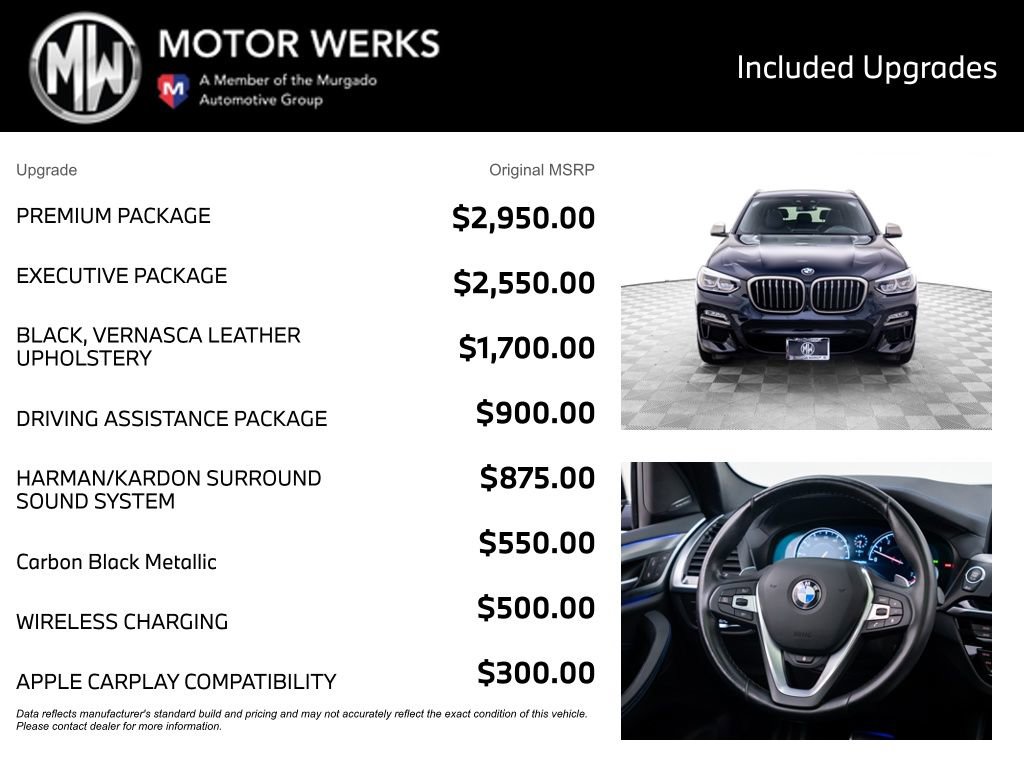 Used 2018 BMW X3 M40i AWD/4WD image 4