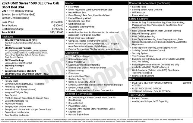 Used 2024 GMC Sierra 1500 SLE RWD image 26
