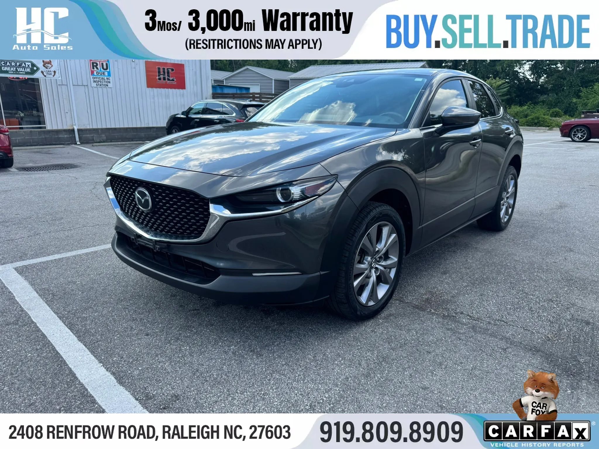 Used 2020 MAZDA CX-30 FWD w/ Select Package