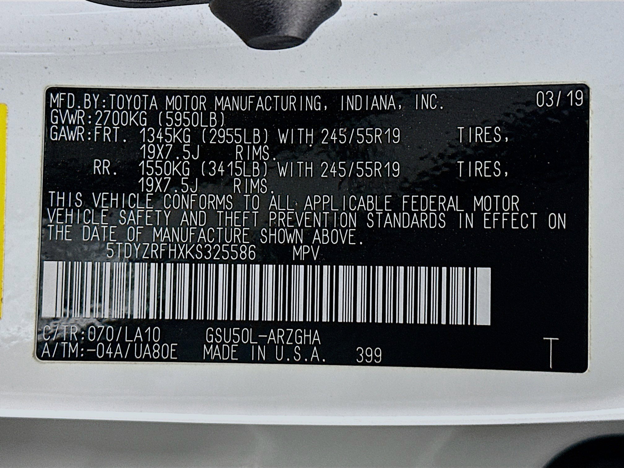 Used 2019 Toyota Highlander Limited FWD image 12