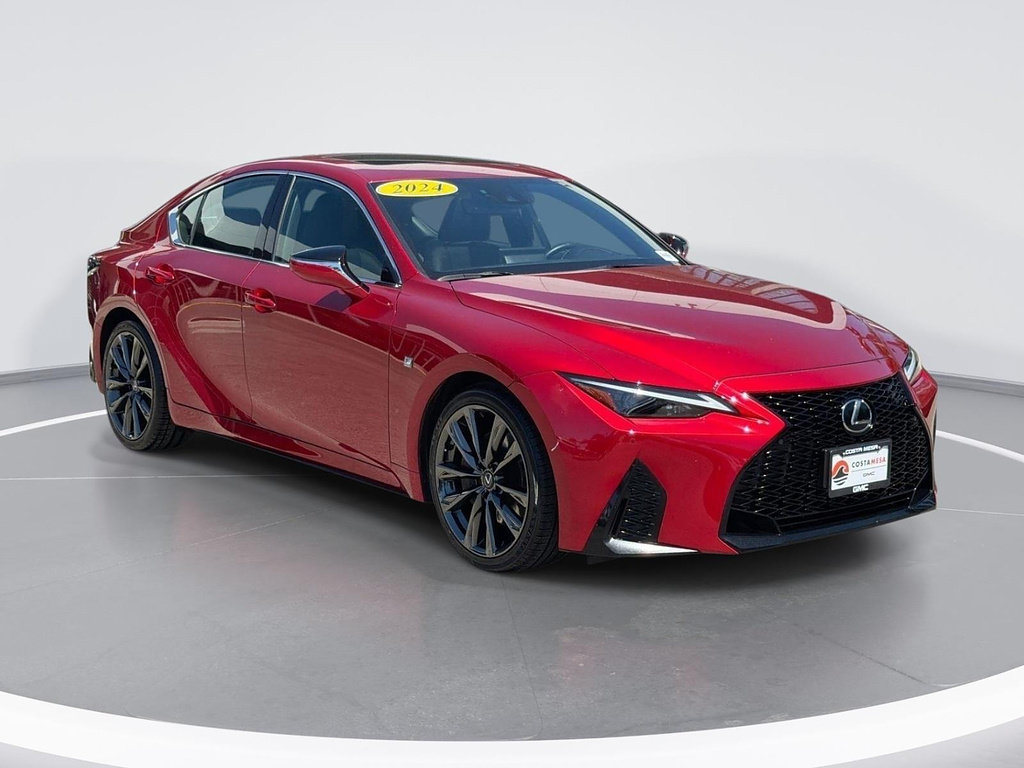 Used 2024 Lexus IS 350 F Sport RWD image 1