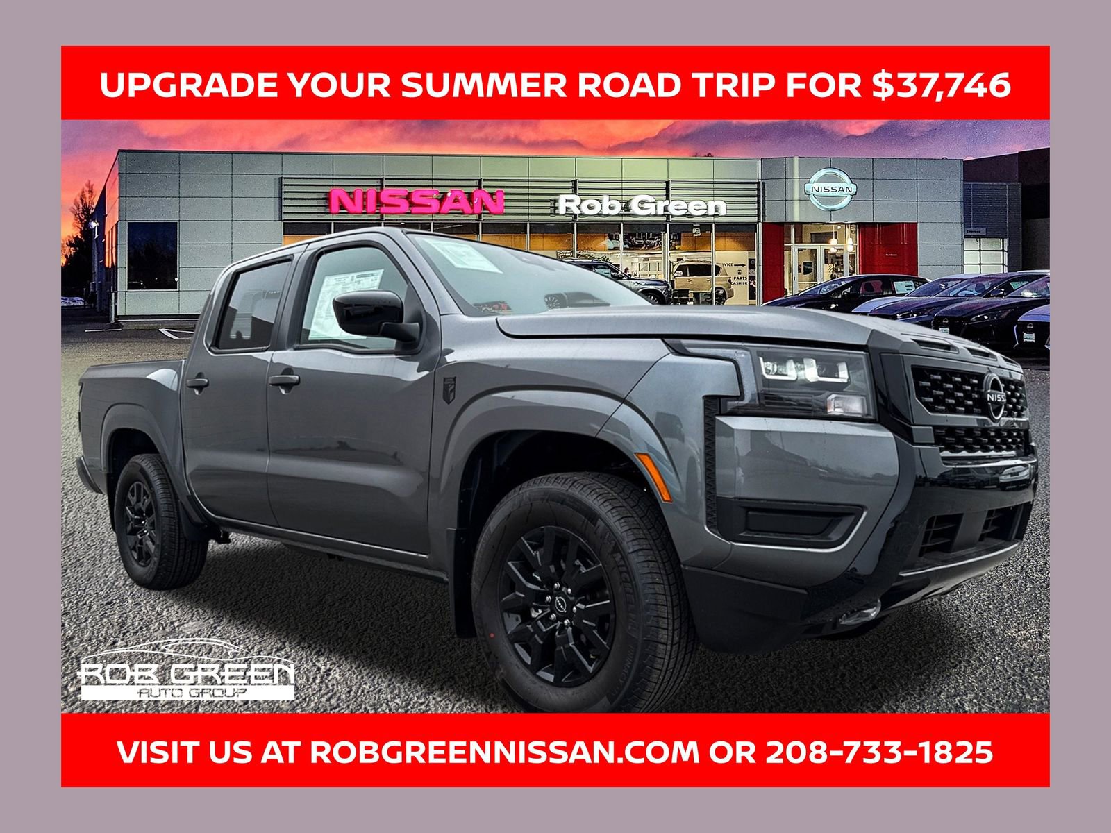 New 2026 Nissan Frontier SV w/ Tow Package AWD/4WD image 1