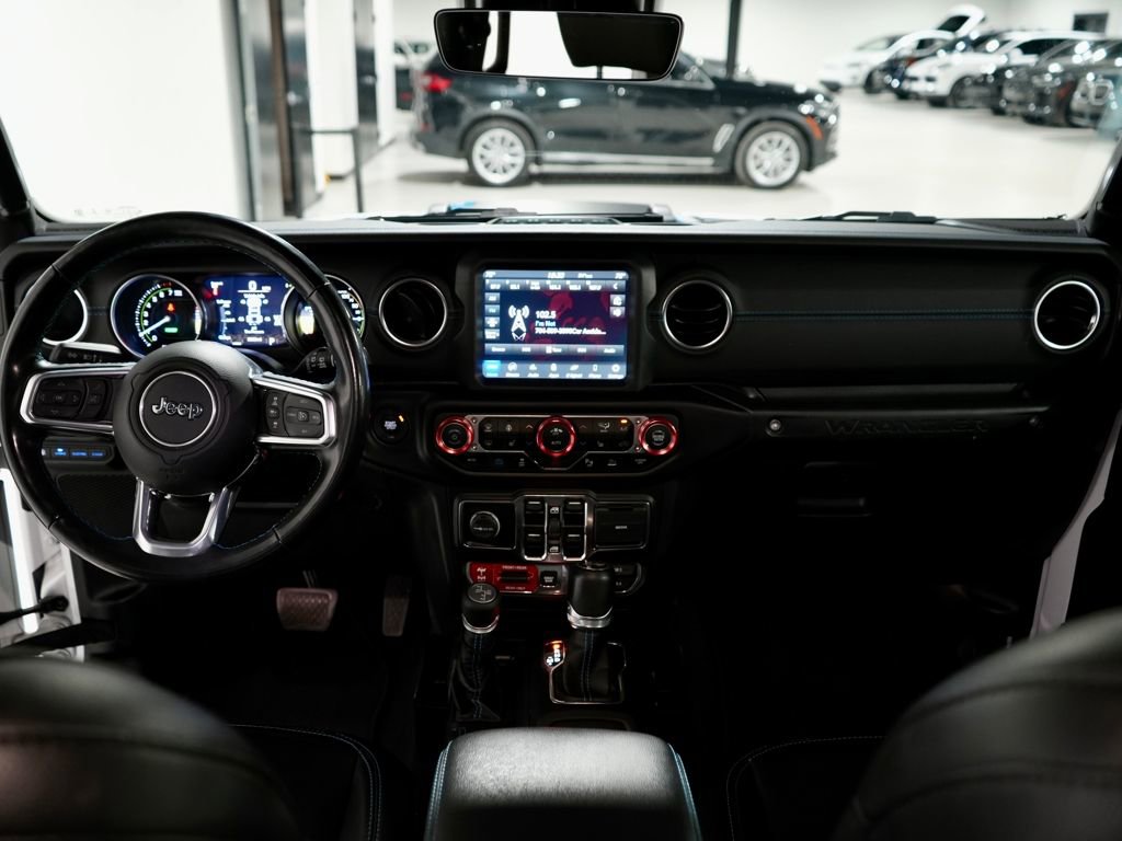 Used 2021 Jeep Wrangler Unlimited Rubicon 4xe w/ Steel Bumper Group image 13