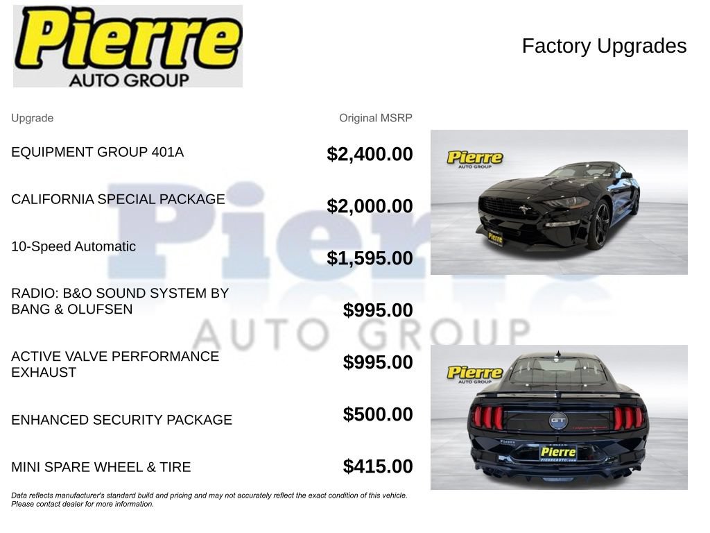 Used 2021 Ford Mustang GT Premium w/ Equipment Group 401A RWD image 14