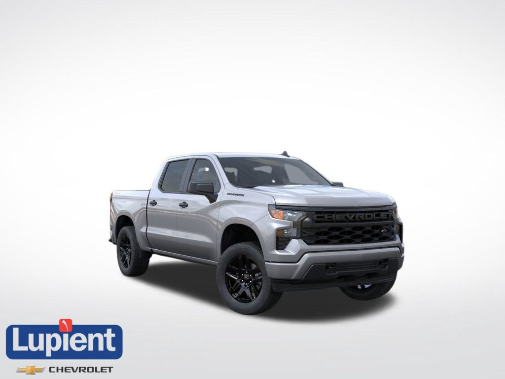 New 2026 Chevrolet Silverado 1500 Custom w/ LPO, Dark Essentials Package