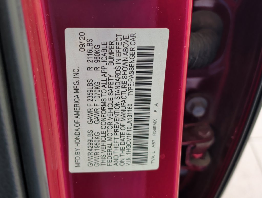 Used 2020 Honda Accord LX image 36