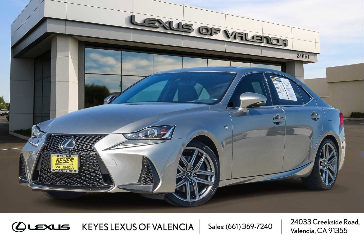 Used 2017 Lexus IS 350 F Sport w/ F Sport Package RWD image 1