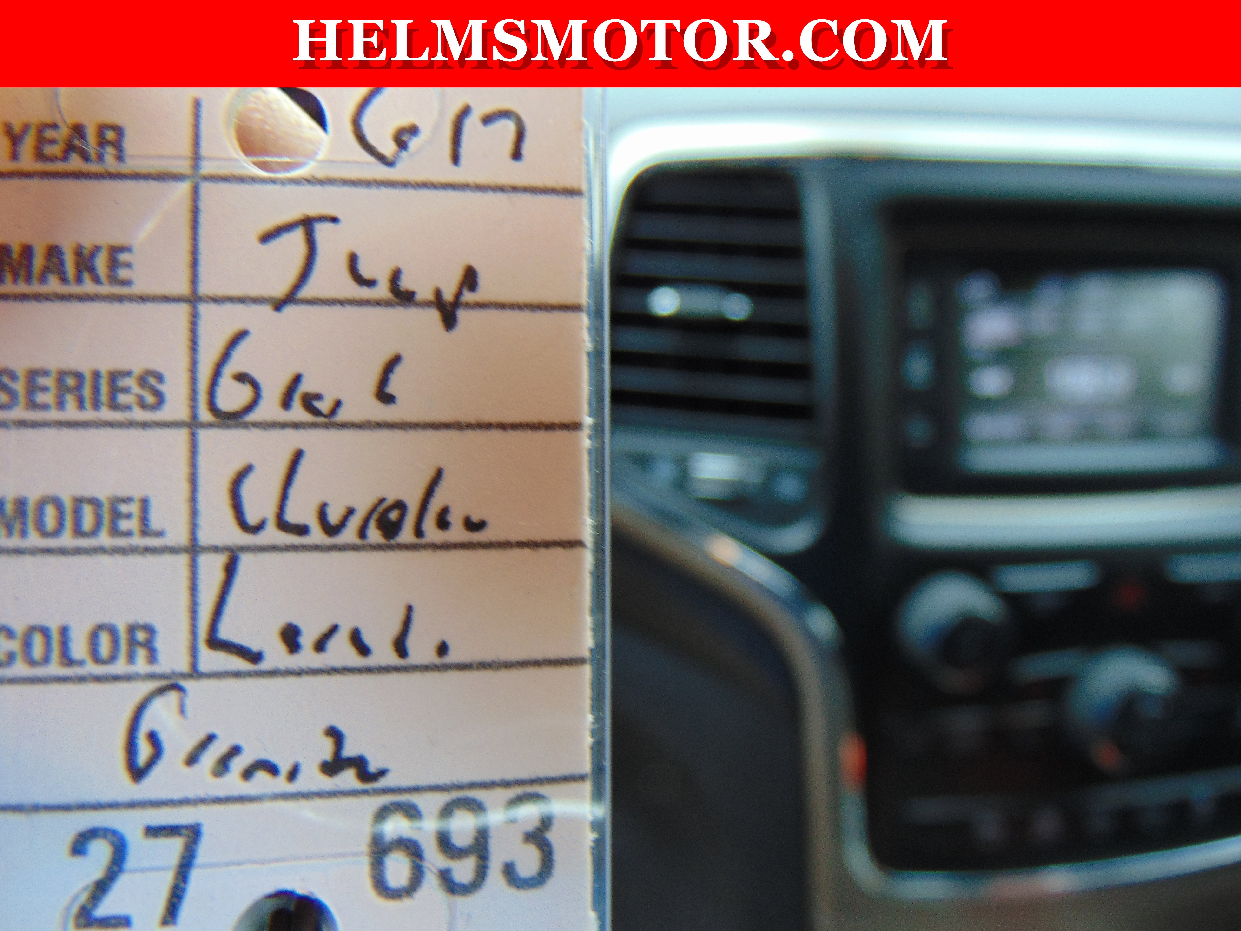 Certified 2017 Jeep Grand Cherokee Laredo w/ Quick Order Package 2BE image 39