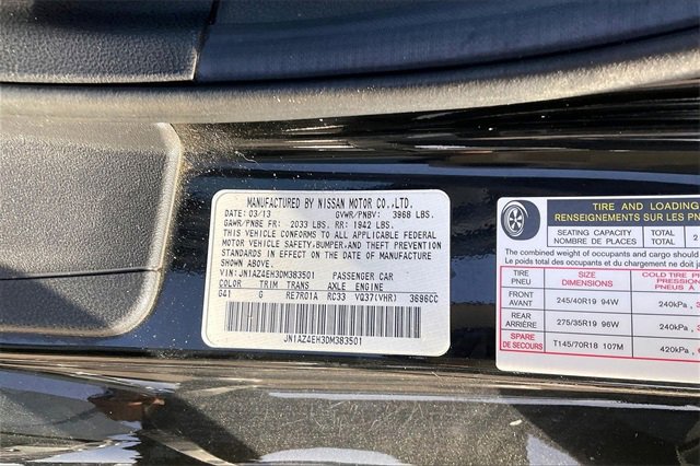 Used 2013 Nissan 370Z Touring w/ Sport Pkg image 26