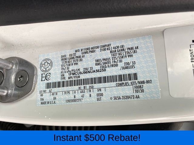 Used 2022 Ford Escape Titanium image 24