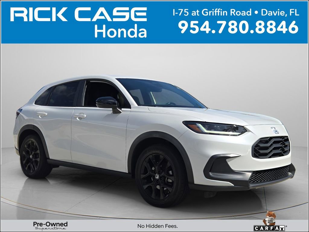 Certified 2023 Honda HR-V Sport image 1