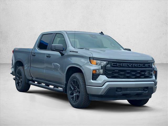 New 2026 Chevrolet Silverado 1500 Custom w/ Turbomax Blackout Package AWD/4WD image 7