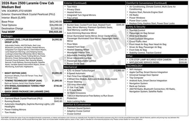 New 2026 RAM 2500 Laramie AWD/4WD image 15