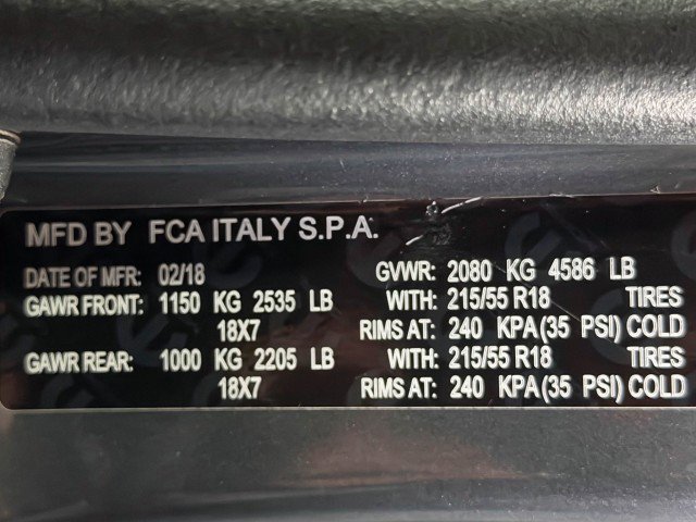 Used 2018 FIAT 500X Lounge w/ Lounge Premium Package (AWD) image 44