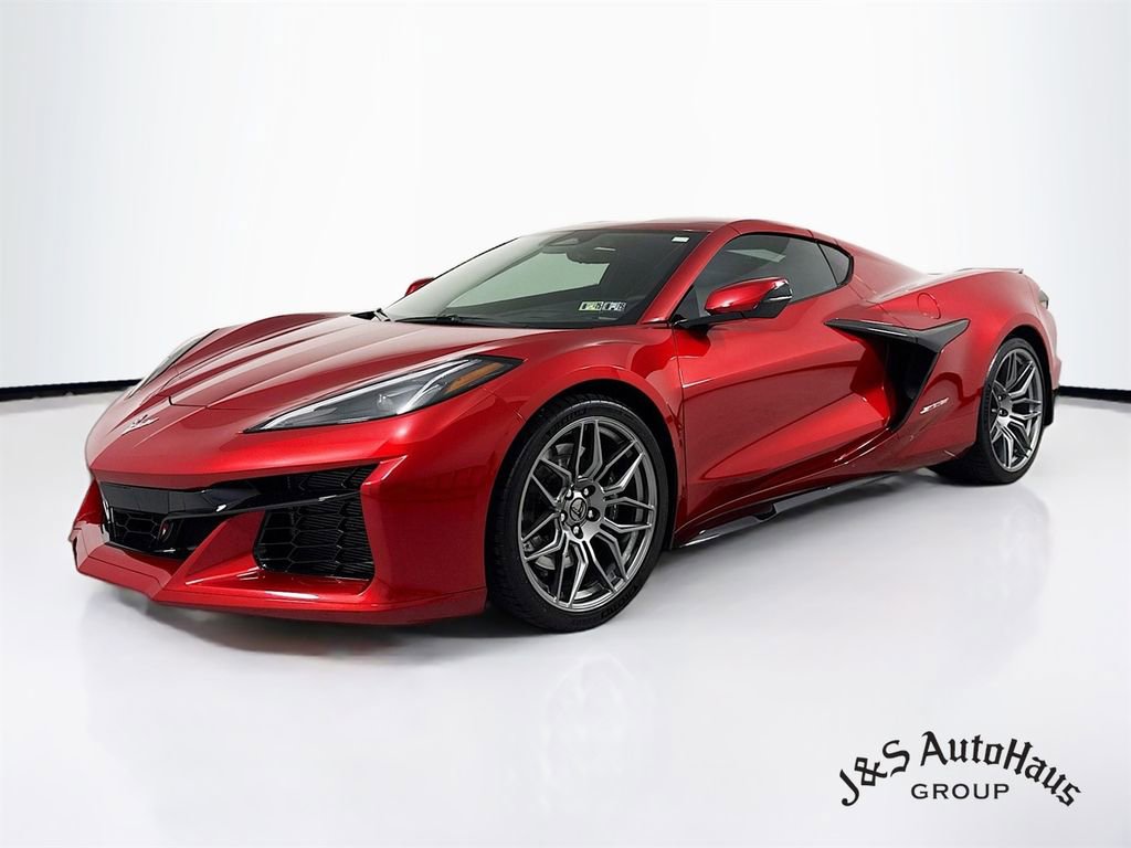 Used 2024 Chevrolet Corvette Z06 w/ Chrome Exterior Badge Package RWD image 49