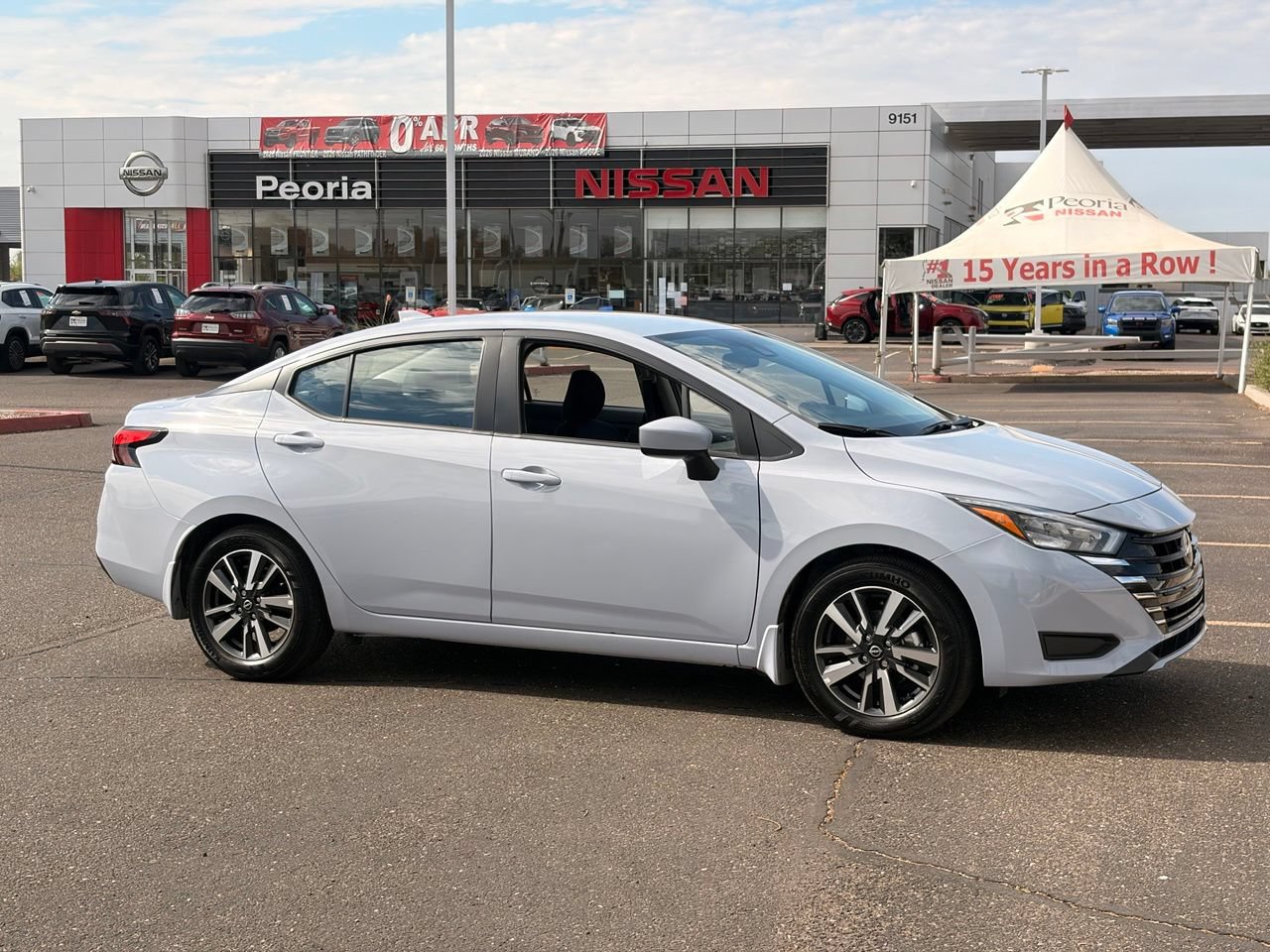 Certified 2025 Nissan Versa SV w/ Trunk Package FWD image 8