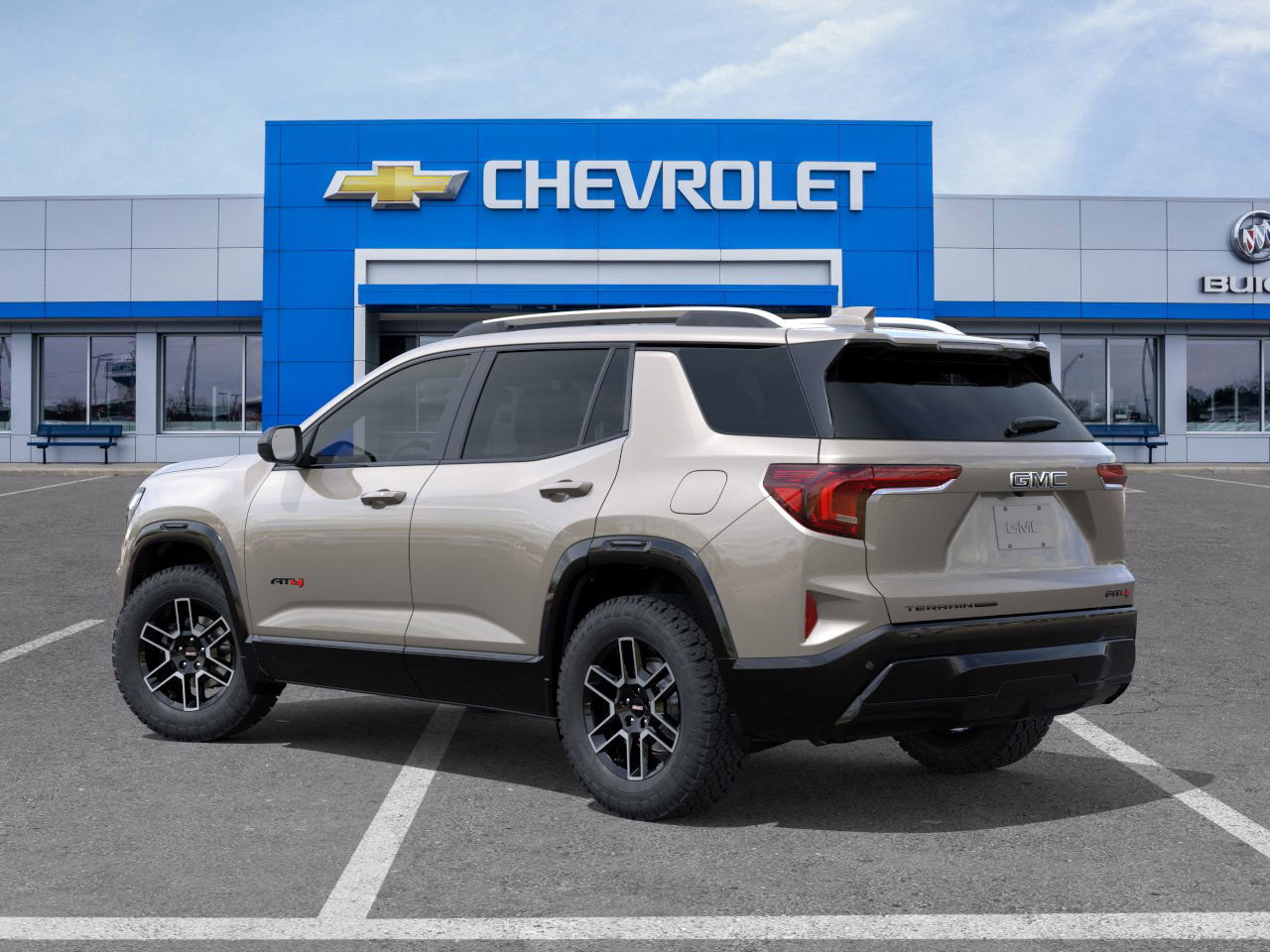 New 2026 GMC Terrain AT4 w/ LPO, Black Badging Package image 3