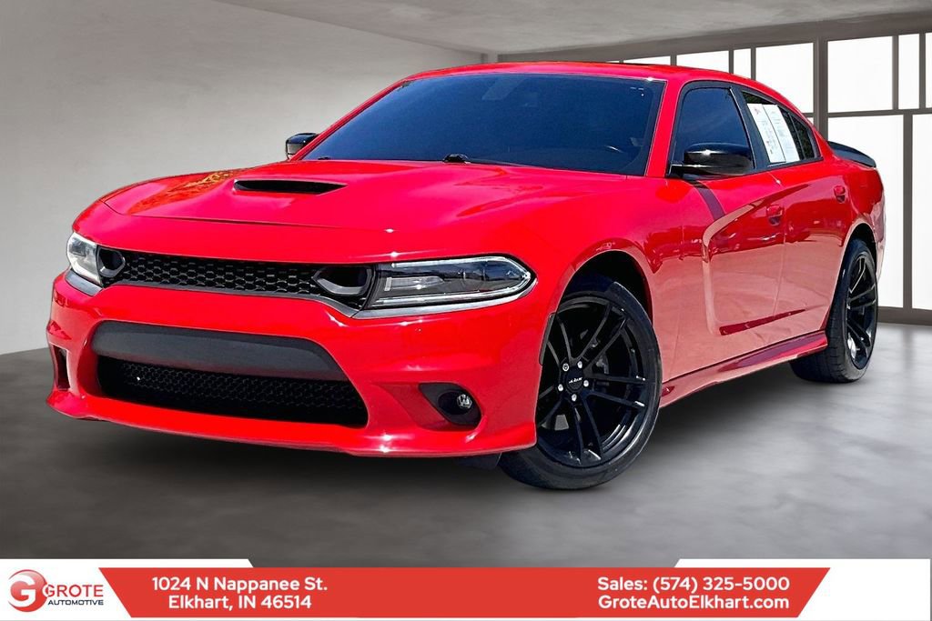 Used 2019 Dodge Charger R/T w/ Blacktop Package RWD image 1