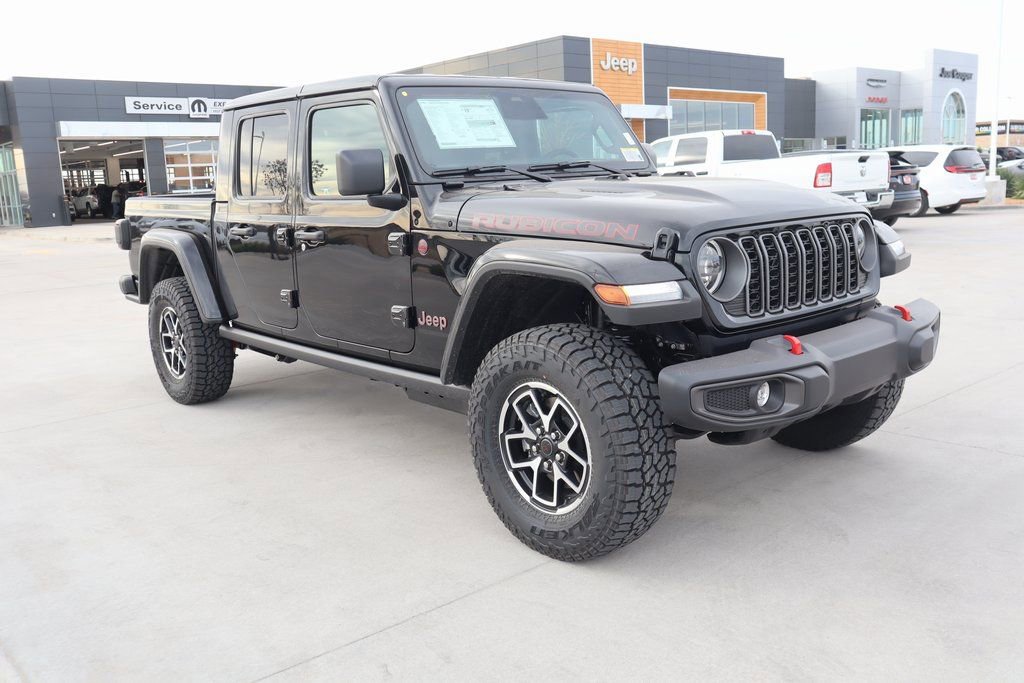 New 2026 Jeep Gladiator Rubicon w/ Steel Power Dome Hood Package