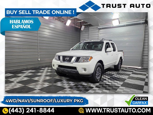Used 2016 Nissan Frontier PRO-4X w/ Pro-4x Luxury Package