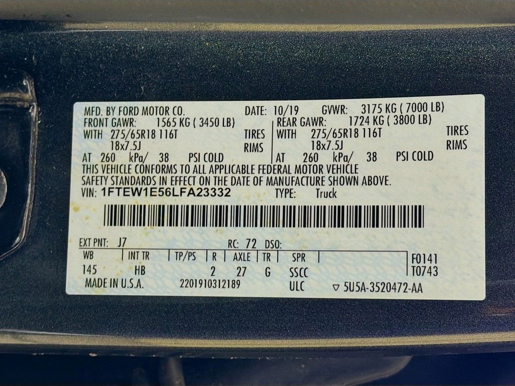 Used 2020 Ford F150 Lariat image 38