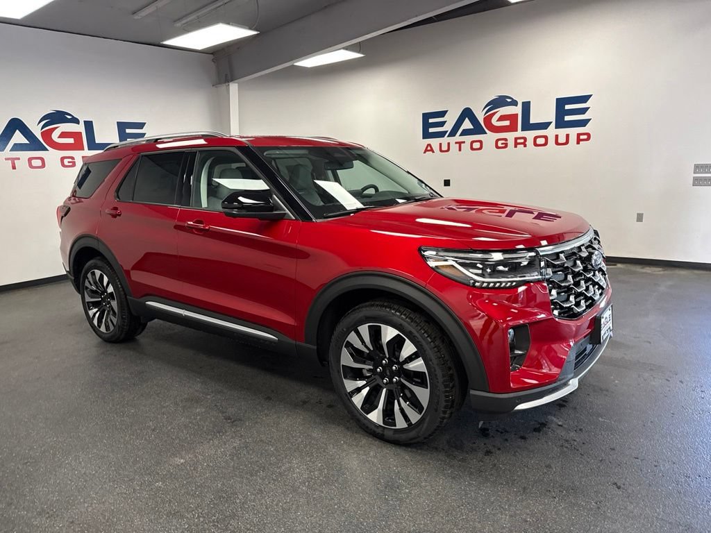 New 2026 Ford Explorer Platinum w/ LUX Leather Package