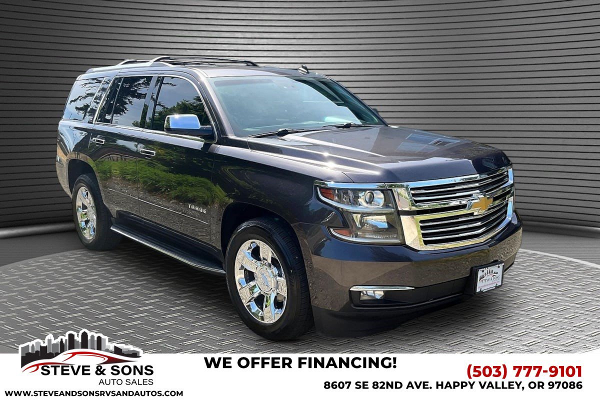 Used 2015 Chevrolet Tahoe LTZ