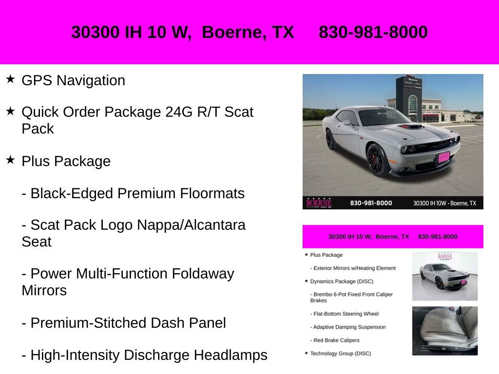 Used 2023 Dodge Challenger R/T Scat Pack w/ Plus Package image 10