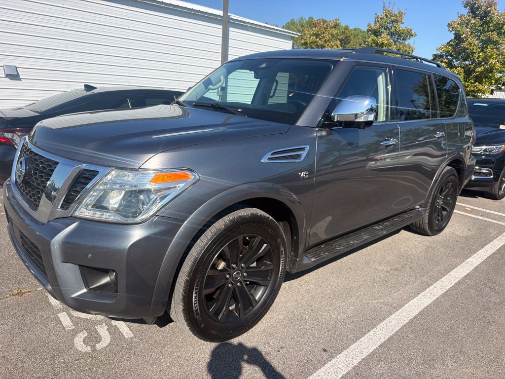 Used 2020 Nissan Armada Platinum w/ Captain's Chairs Package AWD/4WD image 1