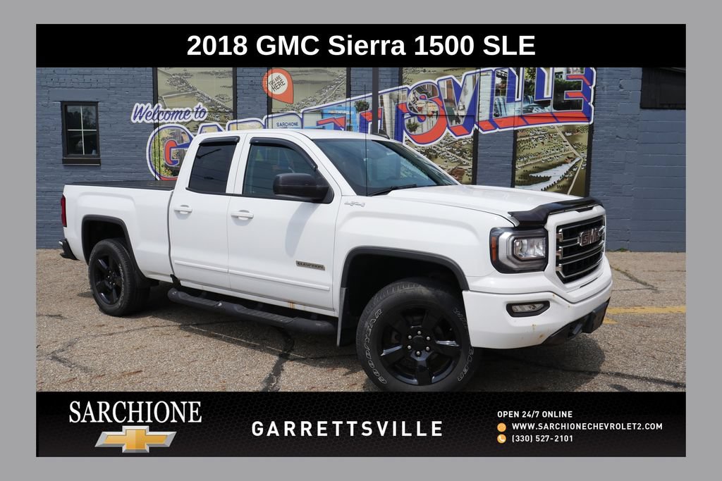 Used 2018 GMC Sierra 1500 SLE w/ Elevation Edition AWD/4WD image 1