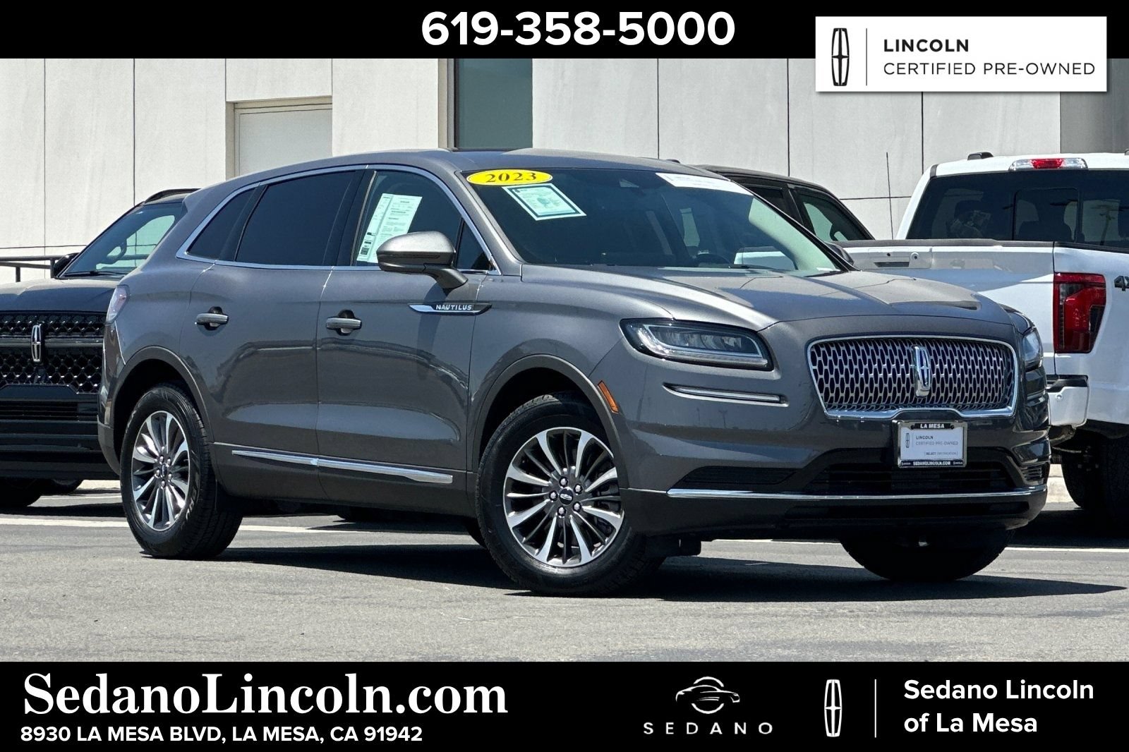 Certified 2023 Lincoln Nautilus FWD w/ Premium Package