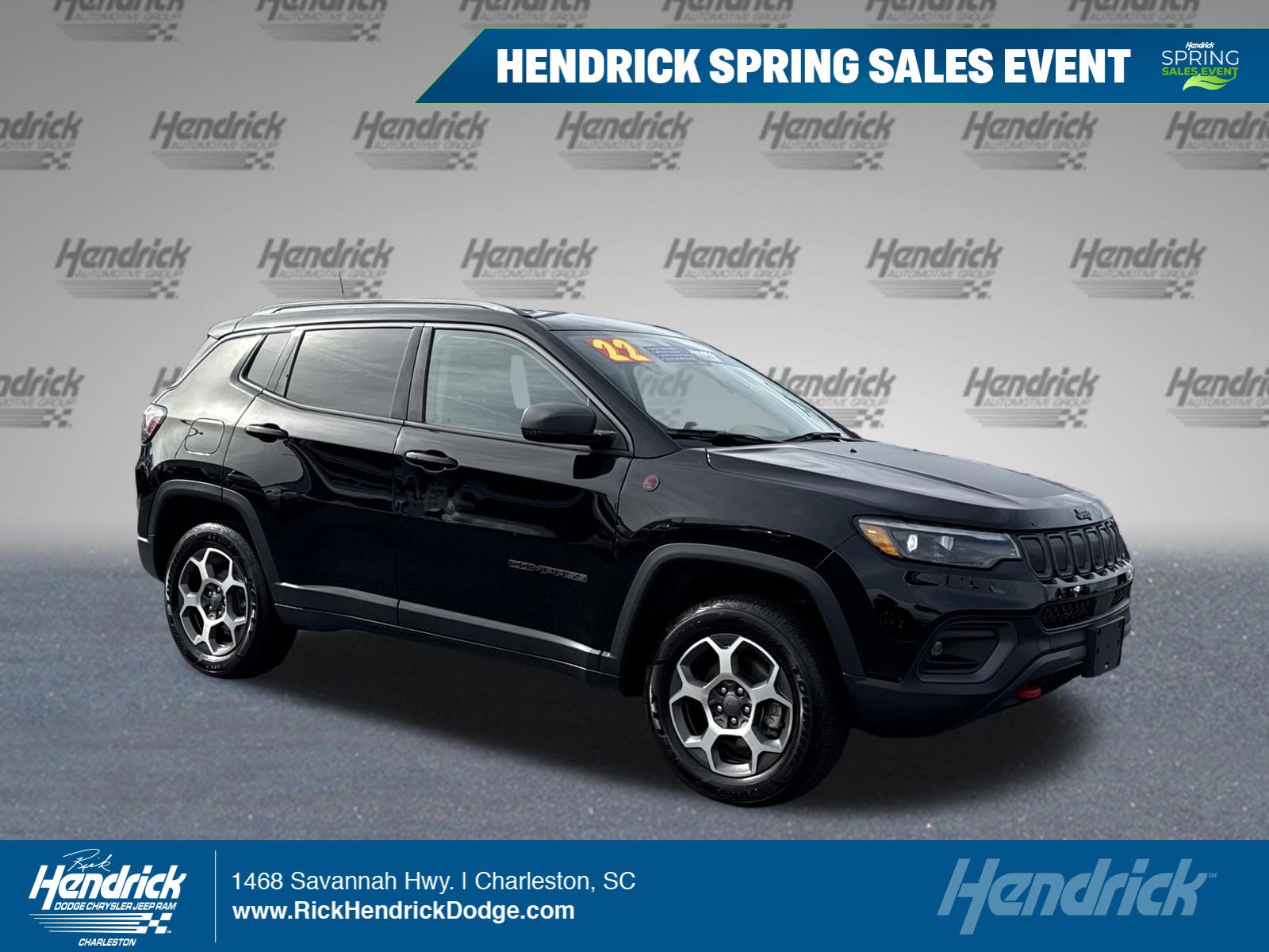 Used 2022 Jeep Compass Trailhawk w/ Trailhawk Elite Group image 1