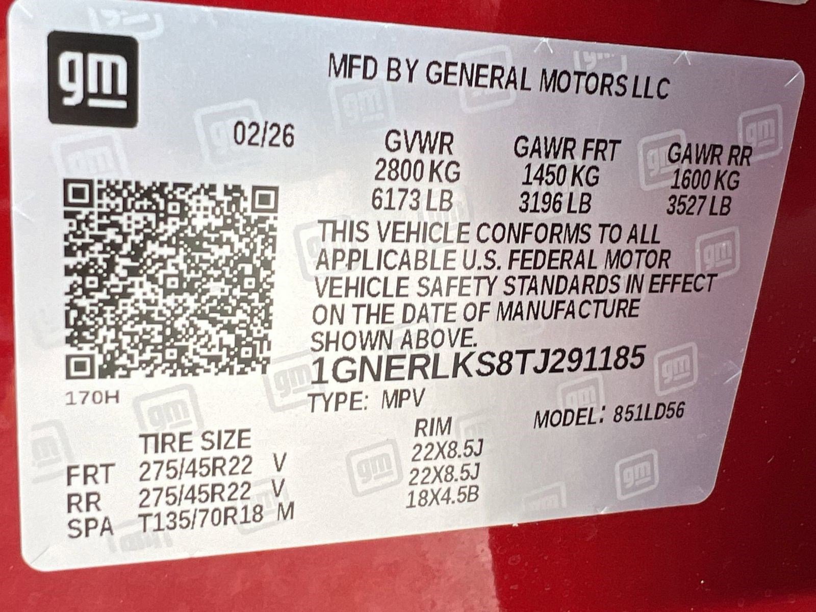 New 2026 Chevrolet Traverse RS FWD image 18