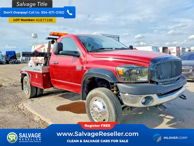 Used 2008 Dodge Ram 4500 Truck 2WD Regular Cab w/ 2GG SLT Cpos Pkg